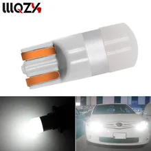 1x alta qualidade 3D cerâmica W5W T10 LEVOU Lâmpadas LED 194 168 Canbus Livre de Erros Auto Lâmpada 501 Luzes Do Carro super Brilhante Bulbo 12 v 5500 k