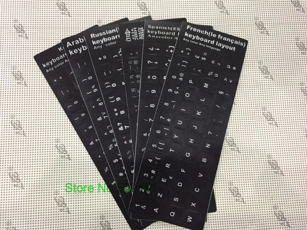 100 шт./лот испанский Испанский Арабский Английский фарси турецкий бр Иврит