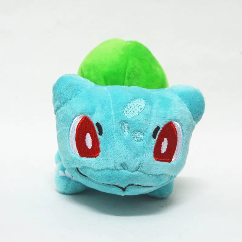 Мультяшные персонажи аниме Bulbasaur Evolution Ivysaur Venusaur pkm Мягкие плюшевые игрушки милые плюшевые игрушки подарки для детей