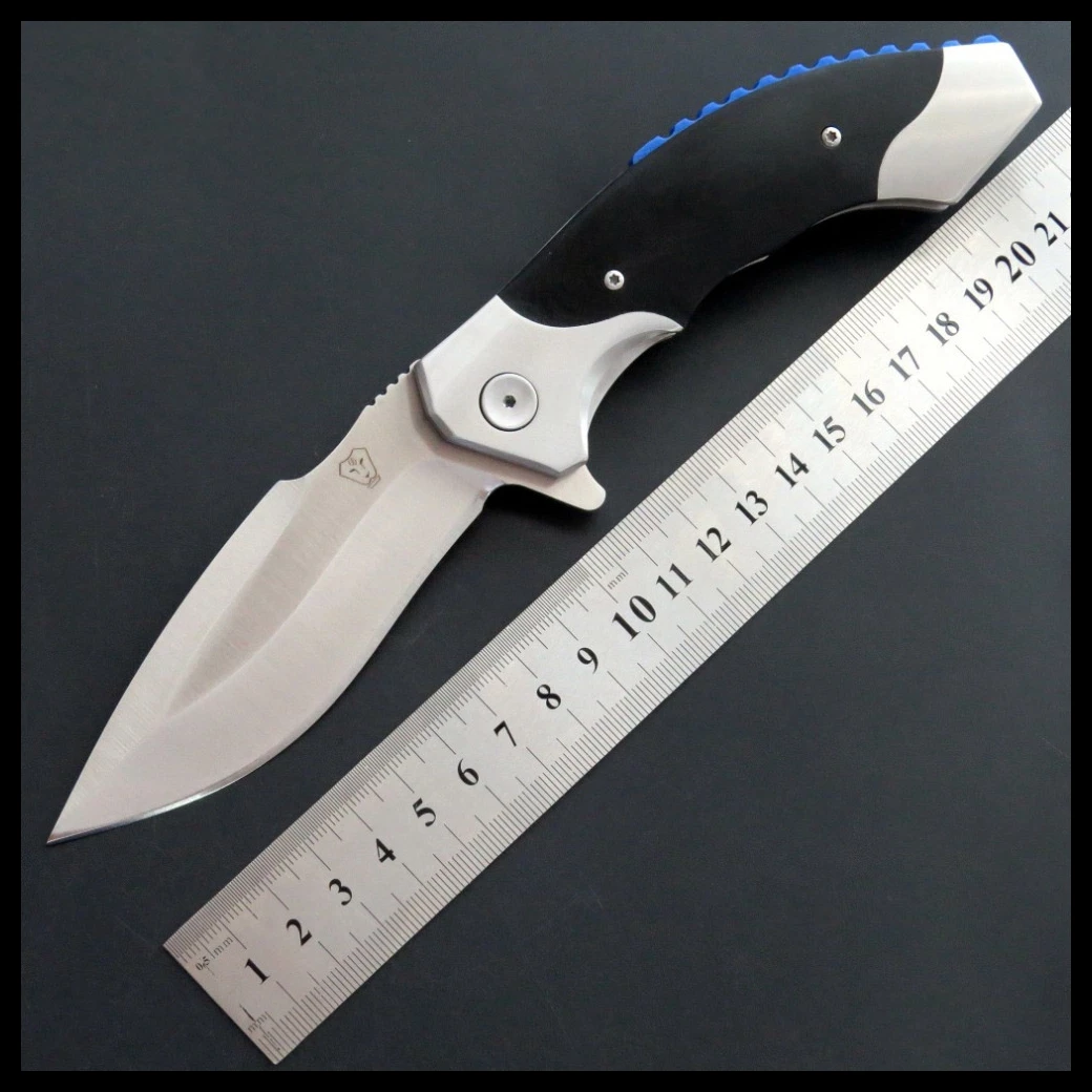 Pаспродажа ZZSQ EF15 карманный нож 9Cr лезвие G10 ручка Открытый EDC инструмент Отдых sharp шарикоподшипник системы складной нож