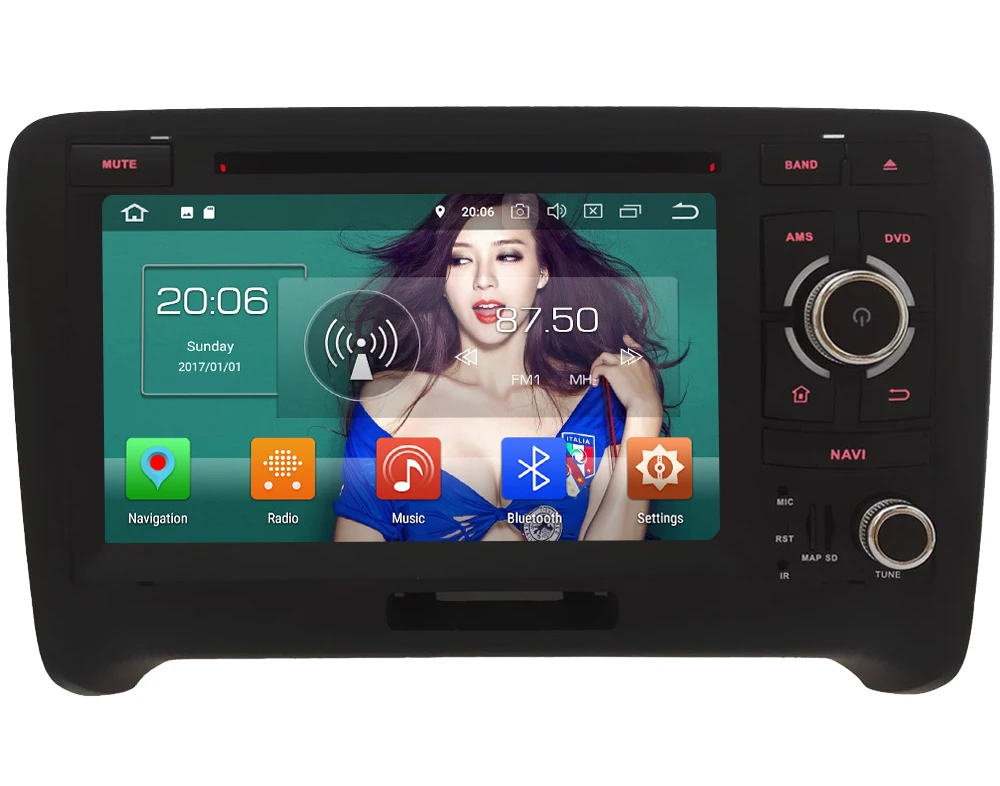 Top KLYDE 7" 4G Octa Core Android 8 7 4GB RAM 32GB ROM Car DVD Player Radio For Audi TT 2006 2007 2008 2009 2010 2011 2012 2013 2014 0 Top KLYDE 7" 4G Octa Core Android 8 7 4GB RAM 32GB ROM Car DVD Player Radio For Audi TT 2006 2007 2008 2009 2010 2011 2012 2013 2014 0