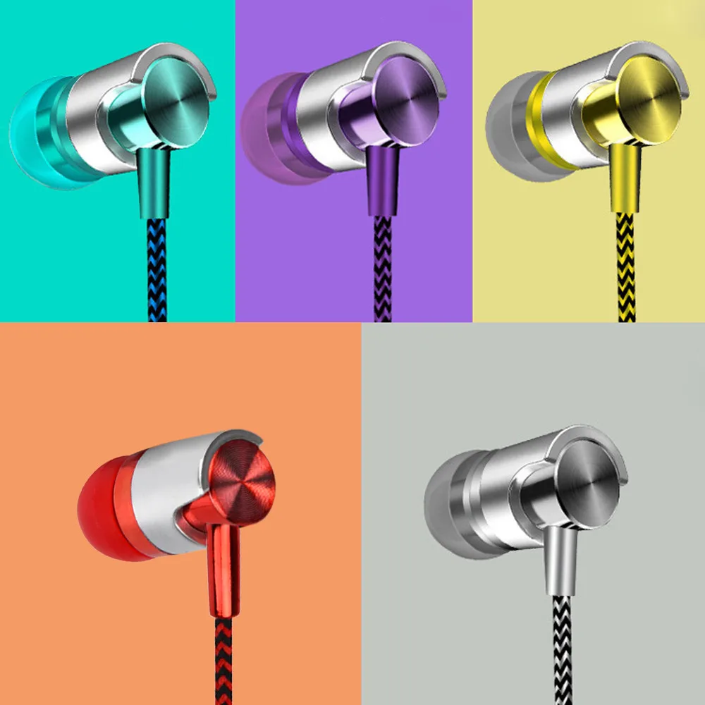 

Newest 2018 Hot Sale Fashion Universal 3.5mm InEar Stereo Headphones Earphone For Smartphone Dropshipping