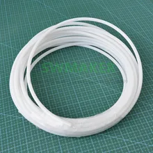 Тефлоновая трубка PTFE Трубка PTFE белая высокая термостойкость 4*6 мм/2*3 мм/2*4 мм метров 3D принтеры запчасти