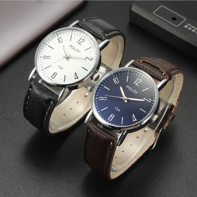 New Fashion Quartz Watch Women Men Luxury PU Leather Strap Wrist Watch Casual Cl New Fashion Quartz Watch Women Men Luxury PU Leather Strap Wrist Watch Casual Cl