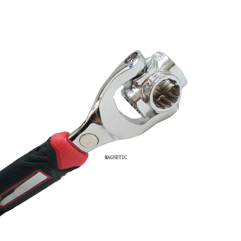 Ключ Тигр 48 в 1 универсальный гаечный ключ 12 зубы 8 10 11 13 14 16 17 19MM рукав дюймовый