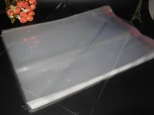 200 unids Claro Resellable BOPP/Poly/Bolsas de Celofán 20×21 cm OPP Auto-Adhesivo Transparente envases De Plástico cosméticos bolsas de Embalaje