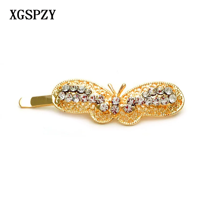 XGSPZY Exquisite Shiny Rhinestone Hairpins Hairgrips High Quality
