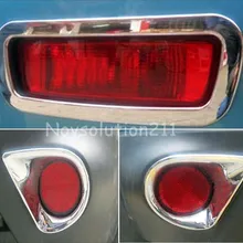 3 шт хромированный ABS автомобильное заднее крыло противотуманных фар Крышка отделка для Mitsubishi outlander sport/ASX 2013