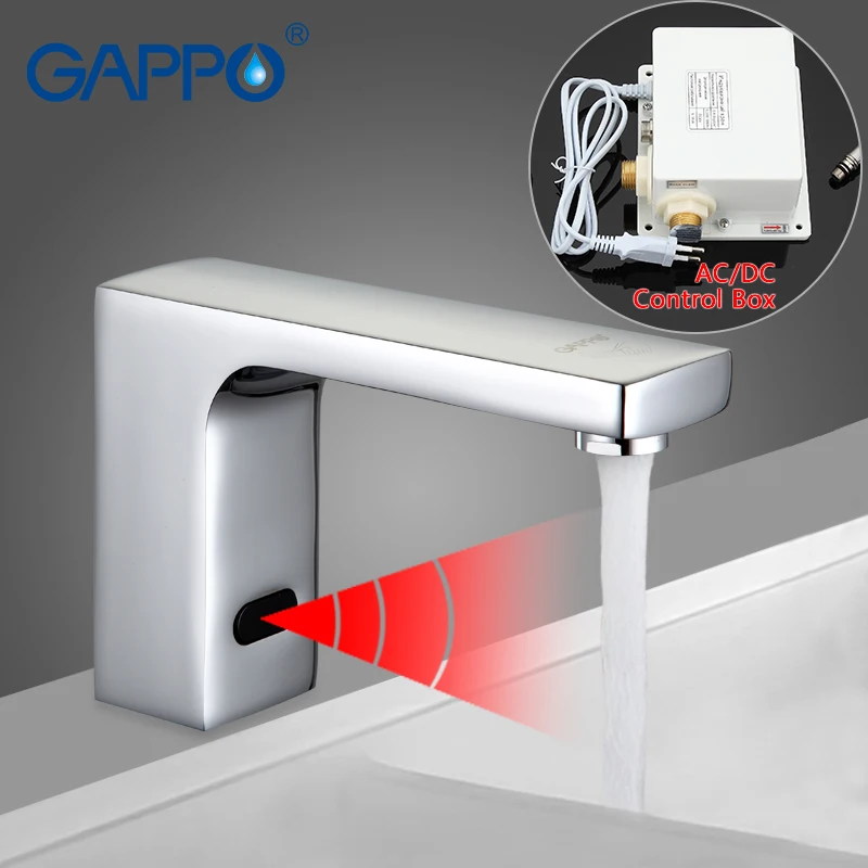 Preise GAPPO infrarot sensor wasserhahn Becken Wasserhahn Torneira Wasser Mischer bad becken sensor hähne touchless becken wasserhahn wasserhahn GA517 18  19