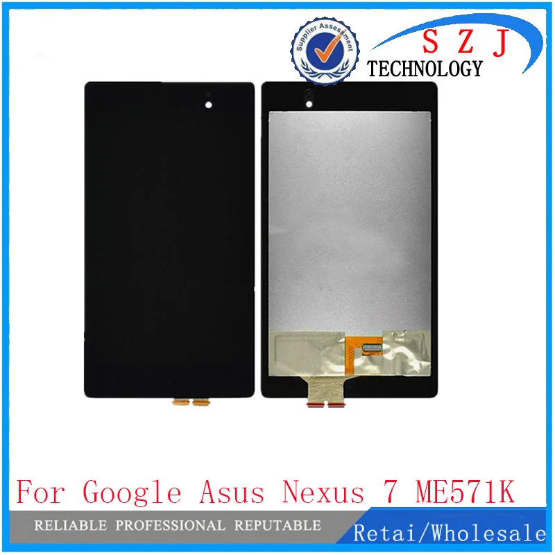 Offerte Nuovo 7 pollici Per Asus Google Nexus 7 FHD 2nd 2013 ME571K ME571KL digitizer touch screen In Vetro con display lcd montaggio
