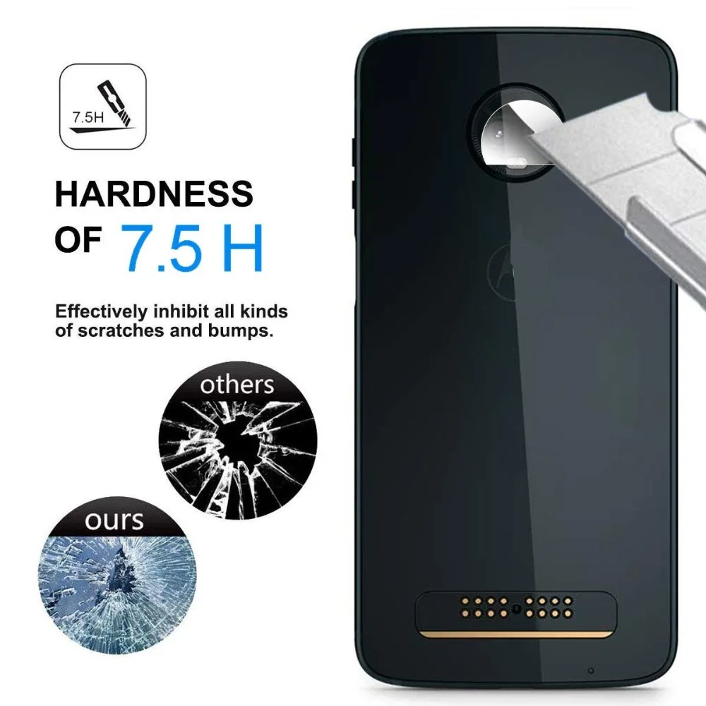 For Motorola MOTO G6 G5 G5s E5 Plus Play Camera Lens Film Tempered Glass Screen Protector For Motorola MOTO Z3 Z2 P30 Play (2)
