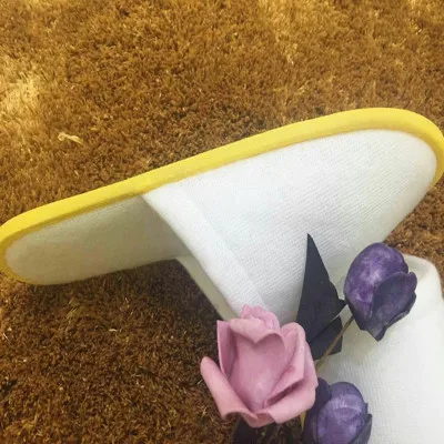 5 double hotel one-time slippers Terry Spa passenger shoes are uniform couple shoes