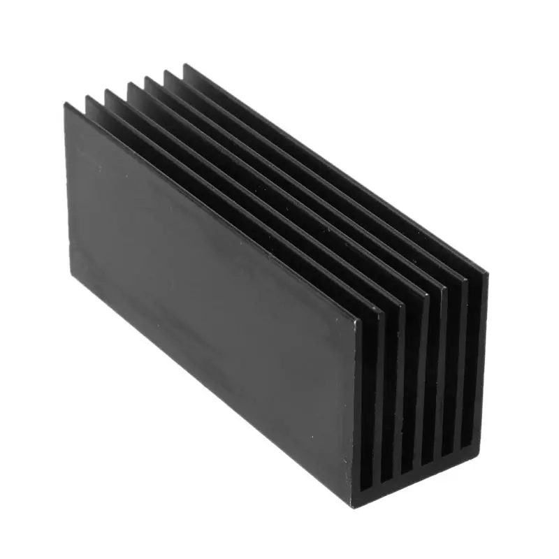 1Set Aluminum Heatsink Cooling Thermal Pad Cooling Radiator Cooler For NVME M.2 NGFF SSD Solid State Hard Drive Disk