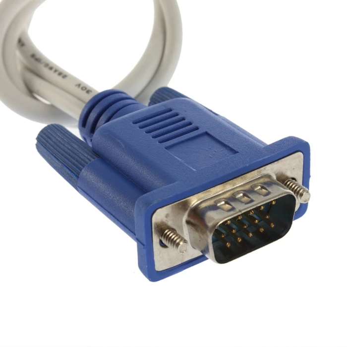 100pcs VGA to TV Converter S Video / RCA OUT Cable Adapter 15 Pin Sub D