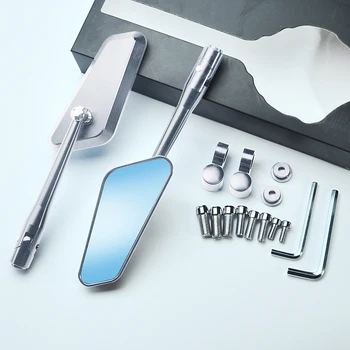 

Black CNC Aluminum Motorcycle Rearview Mirror Case for YAMAHA SUZUKI KAWASAKI HONDA KTM DUCATI