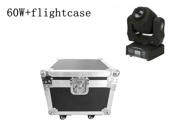 

4PCS 60W + flightcase LED Spot Moving Head Light/USA Luminums 60W LED DJ Spot Light
