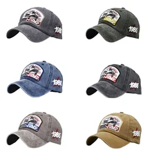 Мужские и женские кепки для бега, шапки с буквенным принтом, бейсболки с вышивкой, уличные спортивные регулируемые походные велосипедные джинсовые головные уборы