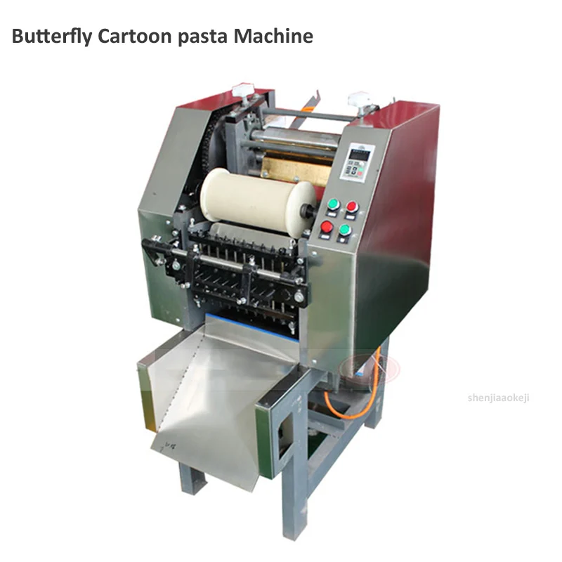 New butterfly-shape pasta machine commercial automatic fruit & vegetable color noodles machine flour skin machine 220v/380v 1pc