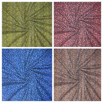 

4+2yards/lot silk fabric high quality 2018 african fabric wholesale soft silk fabric for dress african print fabrics S180613