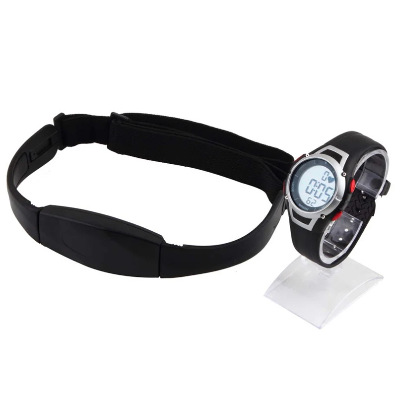 

Fitness Pulse Calories Wireless Heart Rate Monitor Digital polar watch Men Women Sports WristWatches Running Cycling Chest Strap