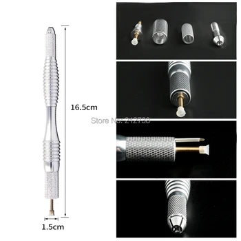 

Free Shipping Classic Bladeholder Microblading tool Tebori pen permanent makeup manual tattoo pen machine eyebrow microbalding