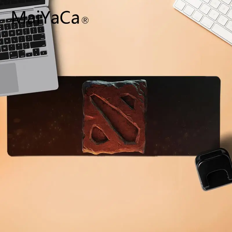  MaiYaCa Gaming Mouse Pad Dota Logo Beautiful Anime Mouse Mat Comfort Mouse Mat Gaming Lockedge Mous