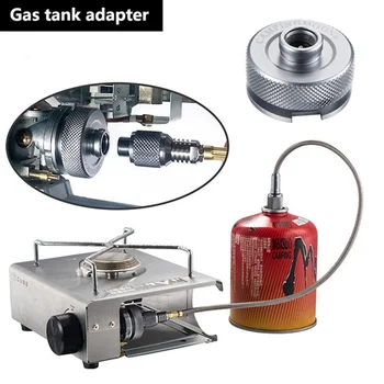 

Outdoor Hiking Camping Gas Stove Adaptor Split Type Furnace Converter Connector