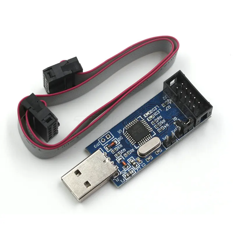 USB ISP программатор для AVR ATMega ATTiny 51 AVR|Интегральные схемы| |