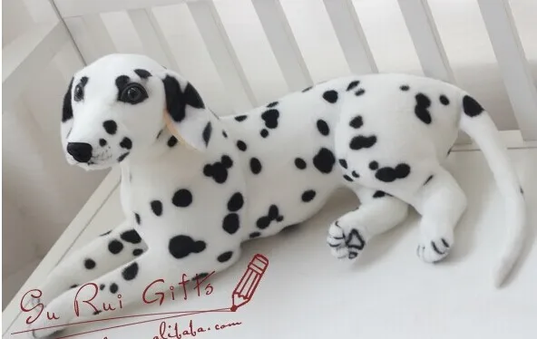 Free shipping New fashion Plush animal toy stuffed Dog wolfhounds Dalmatians dog simulation plush toy dolls gift HIgh quaity