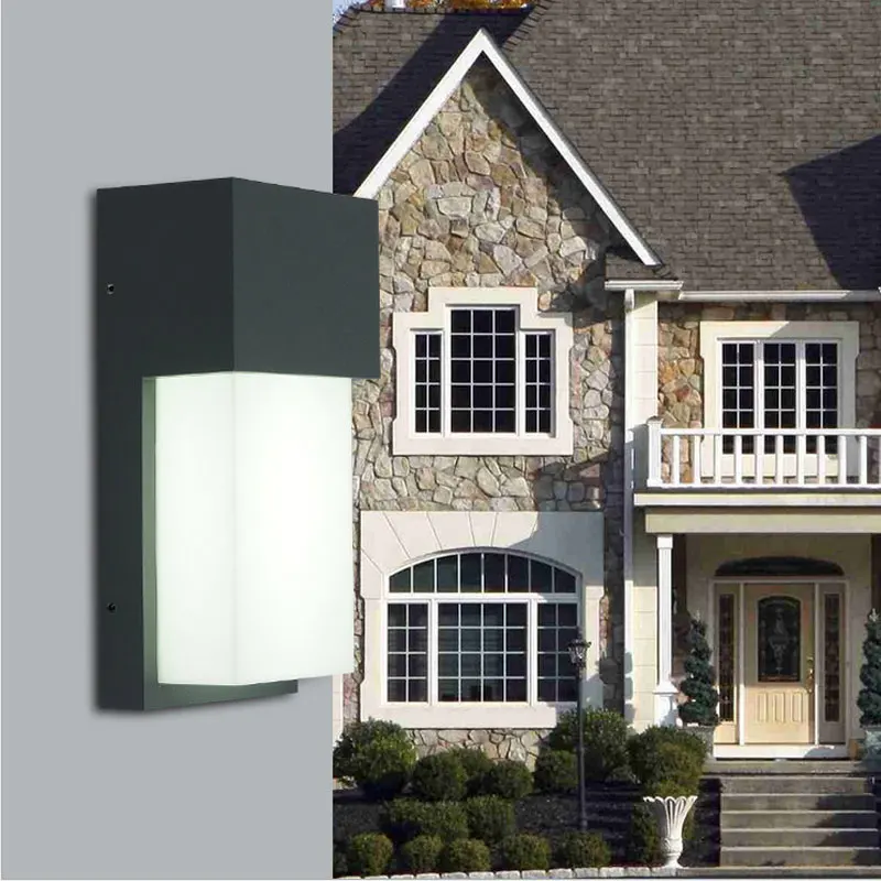 New waterproof outdoor wall lamp 85-265V 10W LED Porch Lights coffee restaurant hotel villa bedroom light