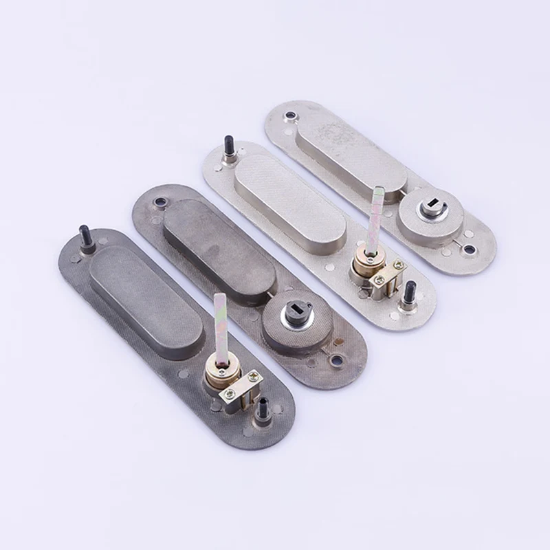 

Invisible Door Locks Handle Double-sided Durable for Sliding Barn Wooden Door TSH Shop