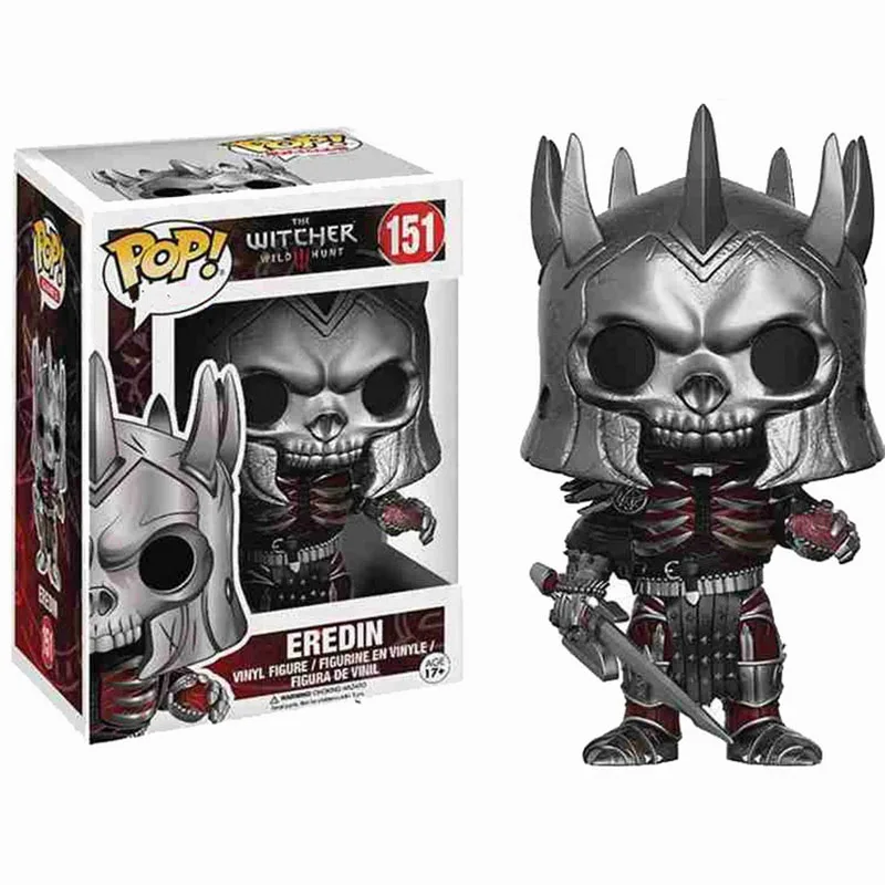 

FUNKO POP Game the Witcher Geralt EREDIN 151# Vinyl Figure Dolls Collection Model Gift Action Figure Toys for Children Gifts