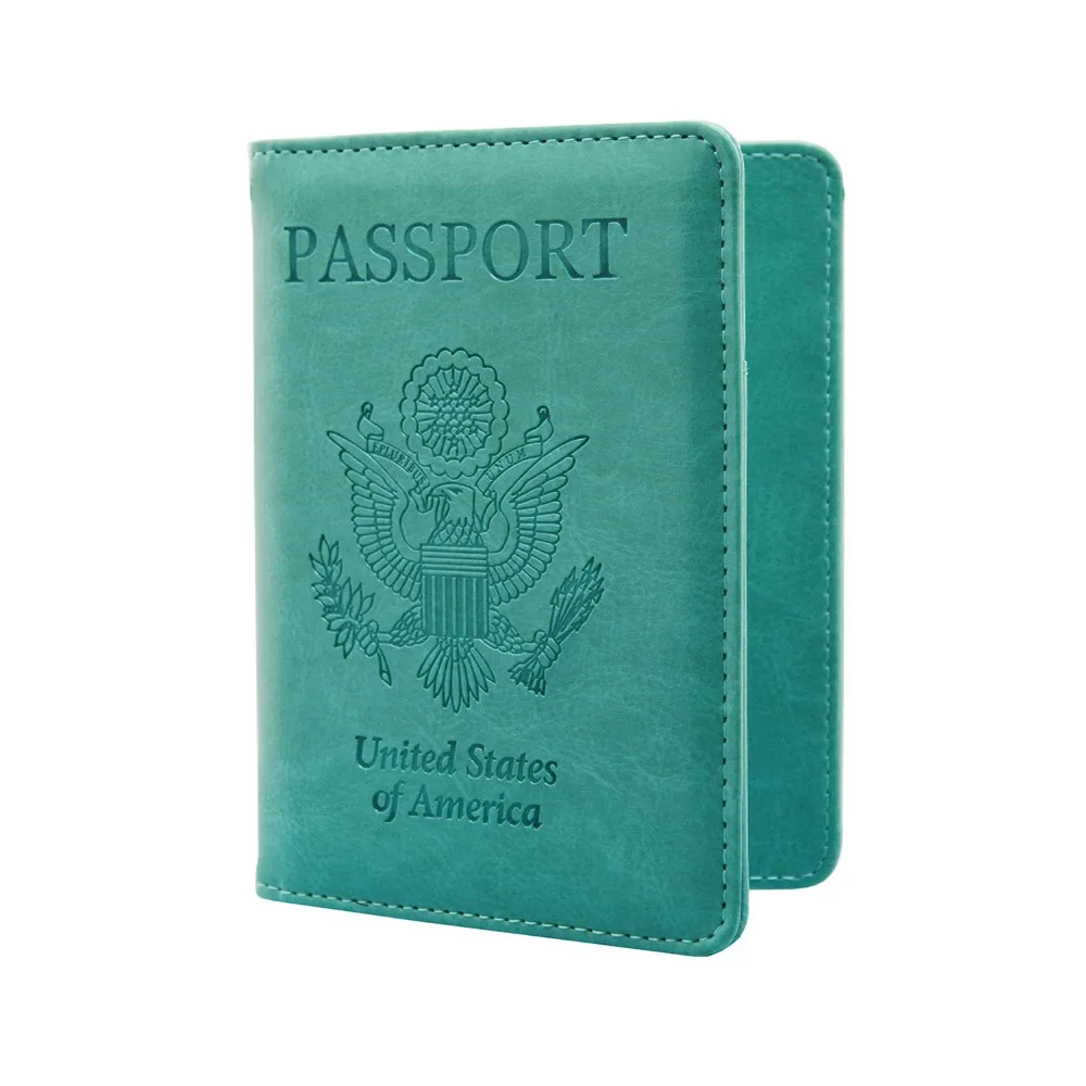 

Multi-Function Card Holder Soft PU Leather Passport Cover Men Women Unique Patterns Design