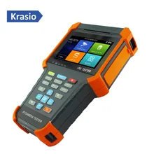 Handheld 4 дюймовый тестер систем Скрытого видеонаблюдения с дисплеем 4 K H.265 IP 8MP TVI CVI 5MP AHD CVBS 1080 P SDI охранного видеонаблюдения Тест сигнала с HDMI in