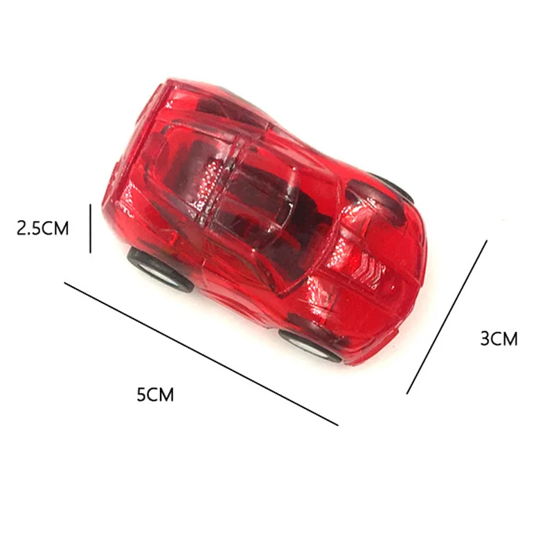 1х мини инерционный обратно в автомобиль мультфильм прозрачный пластик моделирования автомобилей Подарочная игрушка