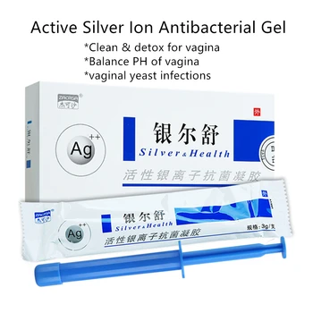 

18 pcs(3 boxes) Best effect cure bacterial vaginosis Vaginal Active Silver Ion Antibacterial Gel Yoni detox gel