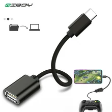 Type C USB C OTG адаптер для Xiaomi Redmi Note 7 type-C USB-C кабельный разъем для samsung S9 huawei планшет USB 2,0 OTG Adaptador