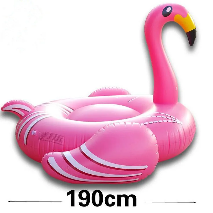 

190cm Giant Swan PVC Inflatable Swimming Pool Floating 17 Inch Toy Ring Adult Child Float Chair Bed Float Raft Float S1006