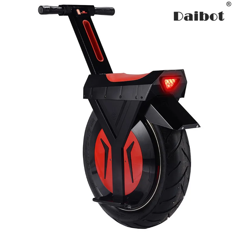 Monowheel Electric Unicycle 17'' Self Balancing Scooter Motor 500W 60V One Wheel Bluetooth Speaker Electric Motorcycle Adult