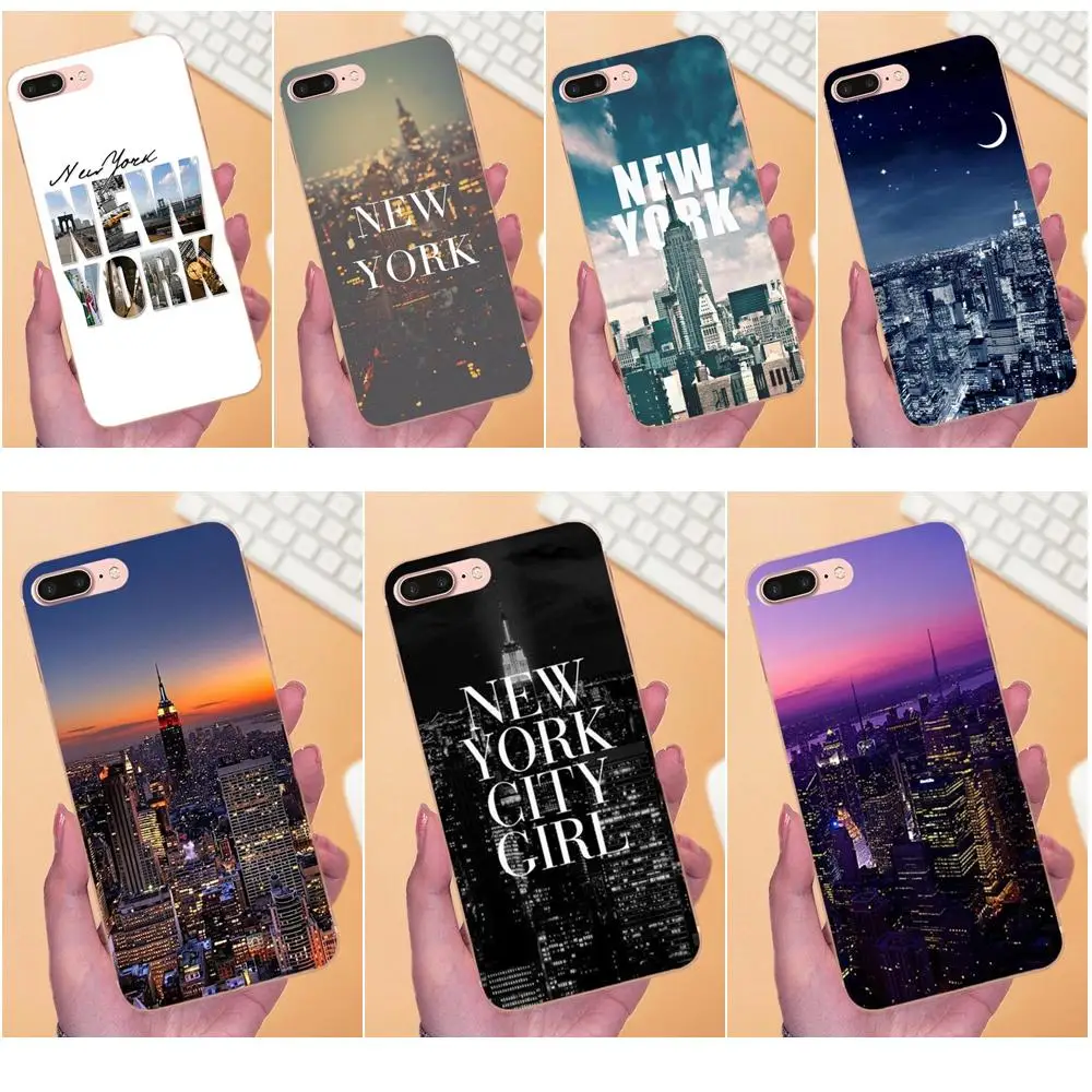 Для Apple iPhone 4 4S 5 5C 5S SE 6 6S 7 8 Plus X XS Max XR мягкий чехол с рисунком I Love New York Times Square выгодно