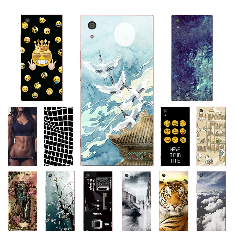 for Sony Xperia XA1 G3112 G3116 Expression Printing Coque XA1/Z6 Cover Soft TPU Silicone Z6 Phone Case |
