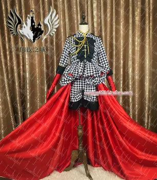 

Ciel Black Butler Bird Instruction Custom Made Uniforms Cosplay Costume Free Shipping + Hat