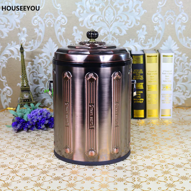 Portable Good Quality Tea Bucket With Cover Stainless Steel