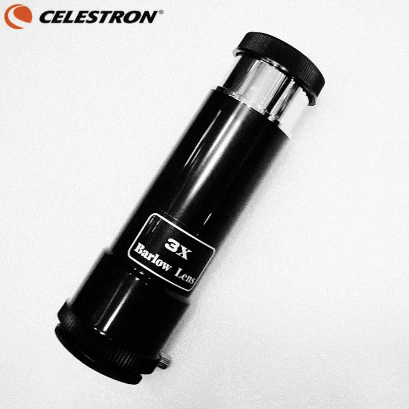 Celestron 3x линза Барлоу 1,2" оптические линзы пластиковый интерфейс профессиональный астрономический телескоп аксессуары 80EQ Монокуляр