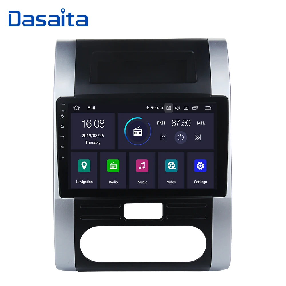 Best Car 1din Android 9.0 Stereo for Nissan X-Trail 2008 2009 2010 2011 Autoradio GPS Car Radio Bluetooth MP3 Player 10.2" IPS 1
