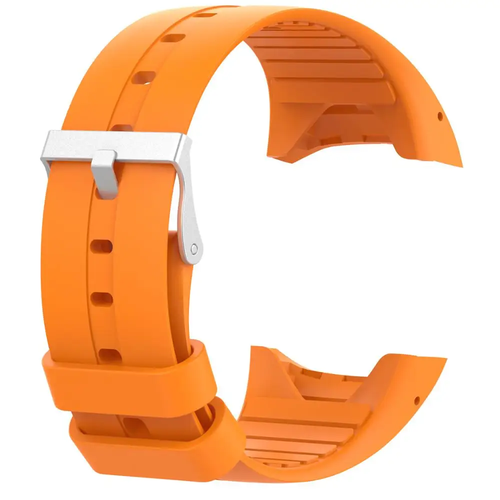  2in1 Silicone Smart Watch Band+TPU Full Case Cover For Polar M430 Polar M400 Sport Wrist Strap Repl - 33025064684