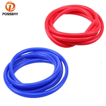 

POSSBAY Universal 2m Blue/Red Universal 3mm/4mm/6mm/7mm Auto Car Vacuum Silicone Hose Racing Line Pipe Tube Car-styling
