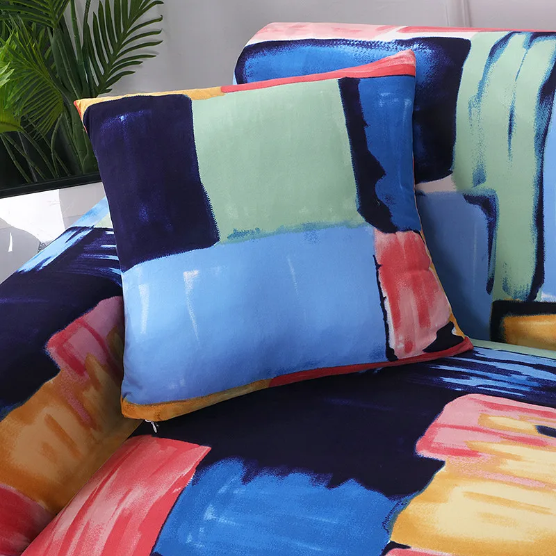 

2pcs/set Cushion Cover Pillow Cover Sofa Waist Throw Home Decor Cushion Covers Case Home Decoration Accessories