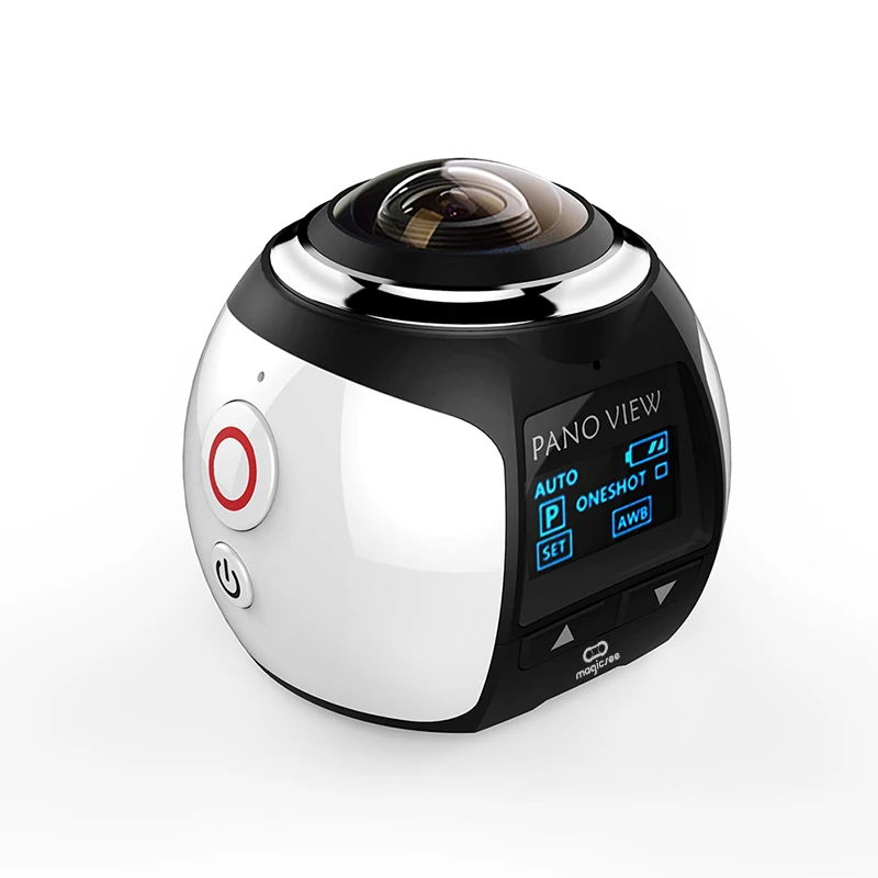 Magicsee V1 camera 360 Action Camera Wifi 2448*2448 Ultra HD Mini Panorama Camera 360 Degree Sport Driving VR Camera