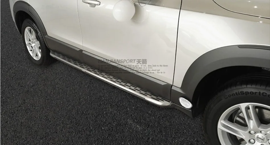 Автомобильные Боковые подножки XC90 педали для Volvo 2015 2016 высококачественные новые